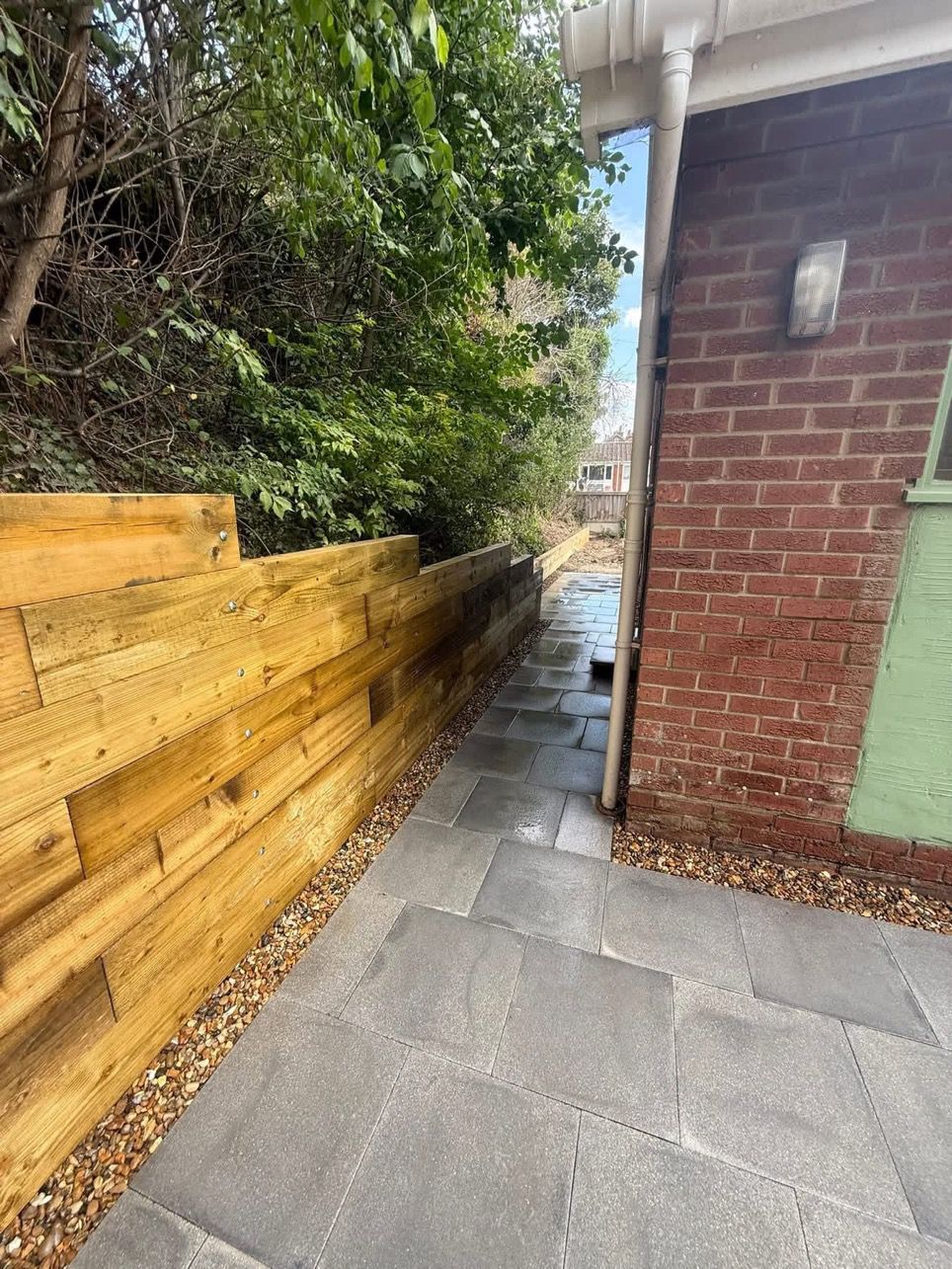 Retaining Walls services in Glasgow by Oaklands Treecare